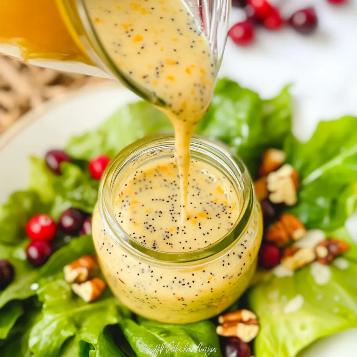 Healthy & Delicious: Dairy-Free Orange Poppy Seed Dressing Recipe